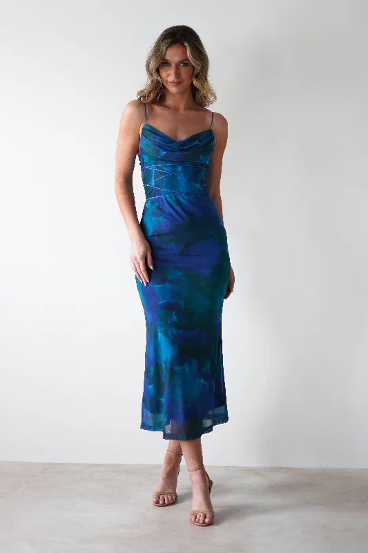 Raquel Bodycon Midaxi Dress | Blue Print