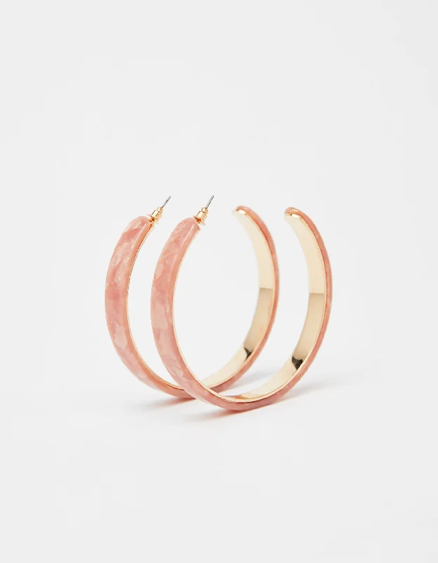 Hoop earrings