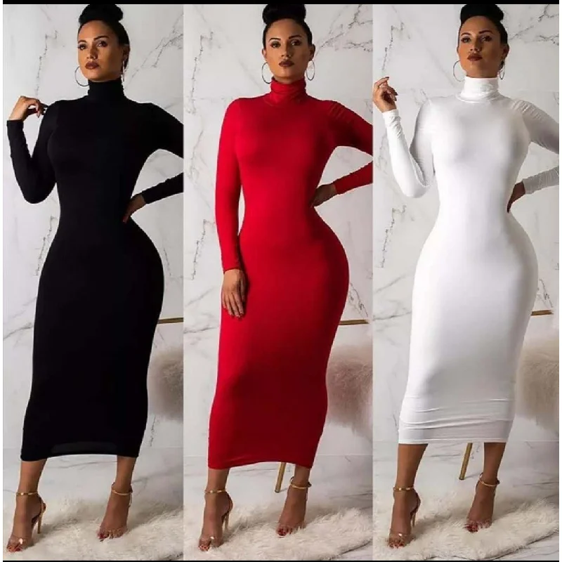 Long sleeve Bodycon Dress 