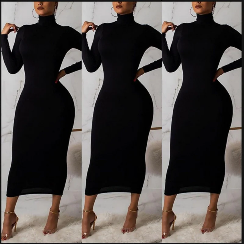 Long sleeve Bodycon Dress 